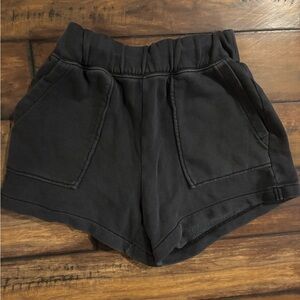 Aerie Charcoal Women's Shorts With Pockets